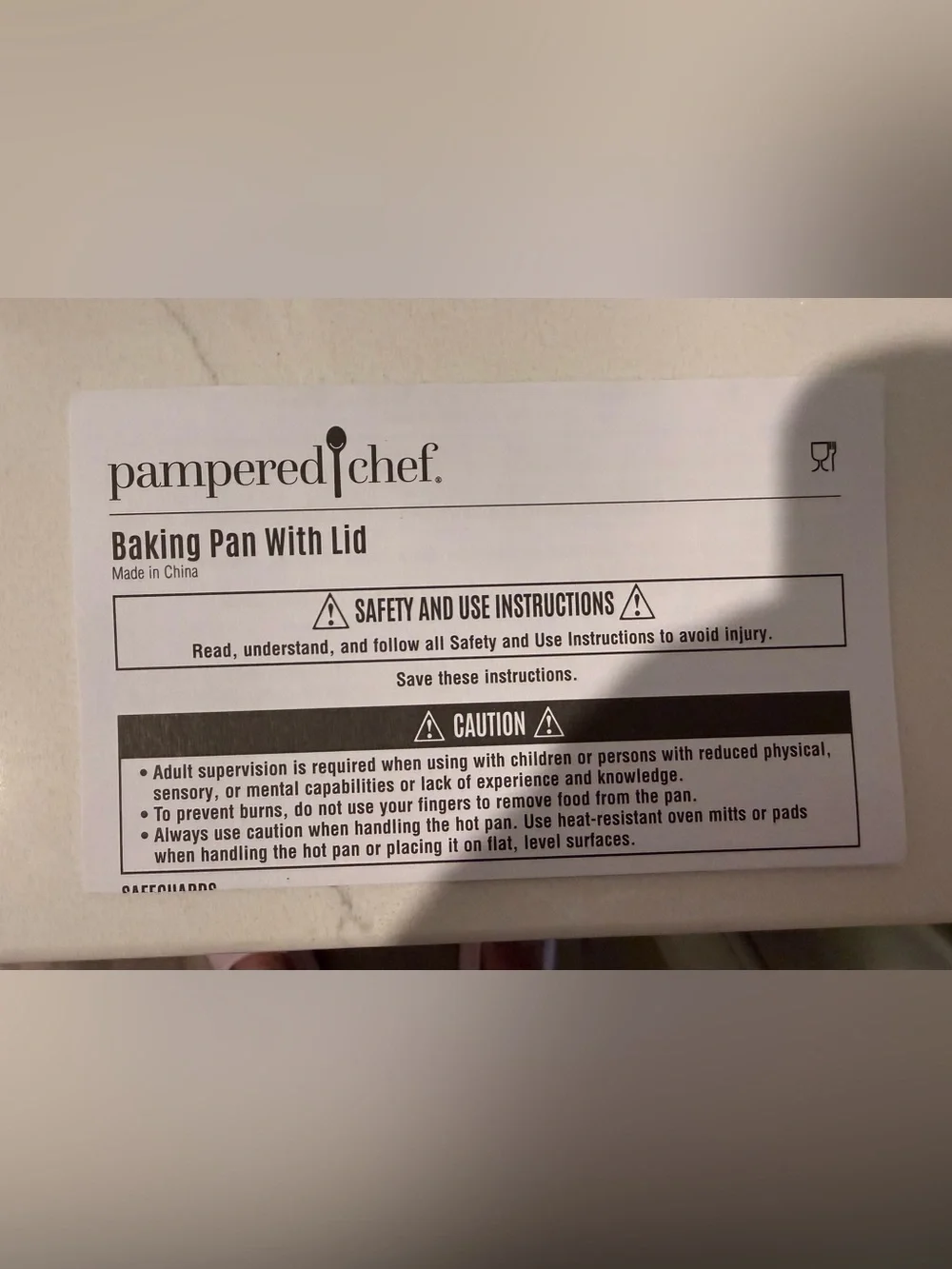 Pampered Chef Half Pie Pan & Server Set